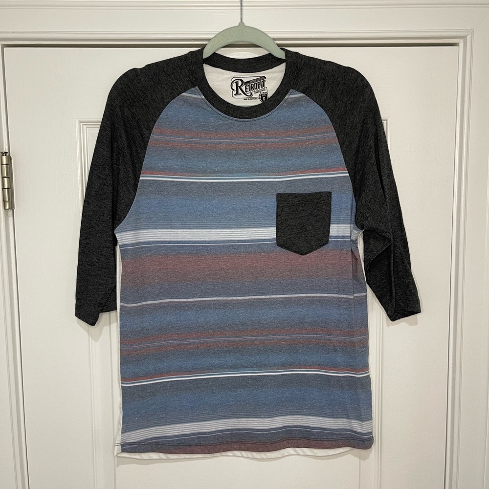 Retrofit Men’s 3/4 Sleeve baseball tee